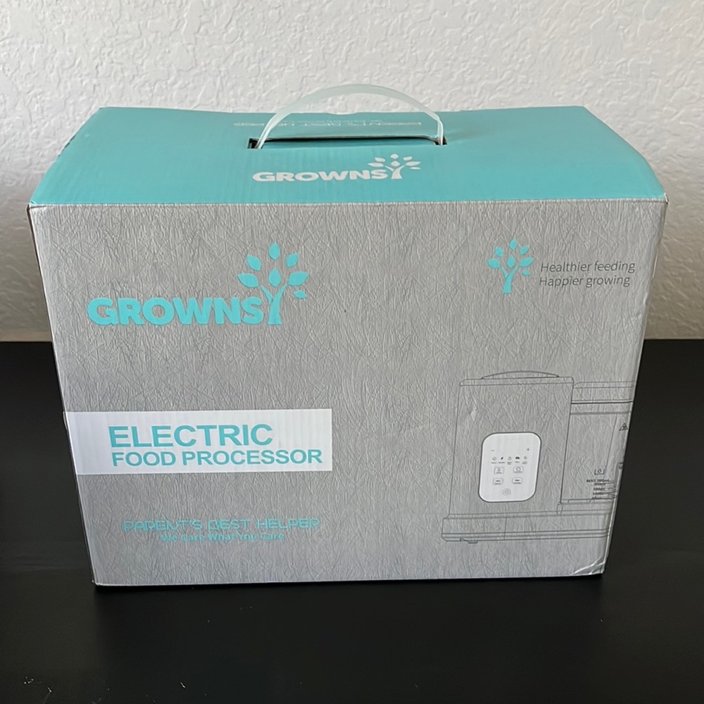 Grownsy Electric Baby Food Maker/Processor
